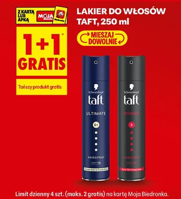 Lakier do włosów Ultimate promocja w Biedronka