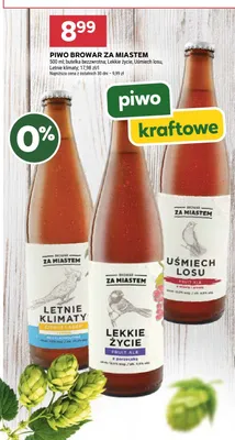 Piwo Browar Za Miastem Uśmiech Losu promocja w Stokrotka