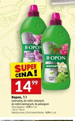 Nawóz do roślin zielonych Bopon promocja w Twój Market