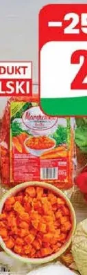 Marchew gotowana kostka promocja w Dino