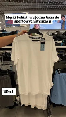 Męski t-shirt bekkin promocja w Pepco