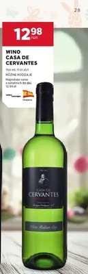 Wino Casa De Cervantes różne rodzaje promocja w Stokrotka