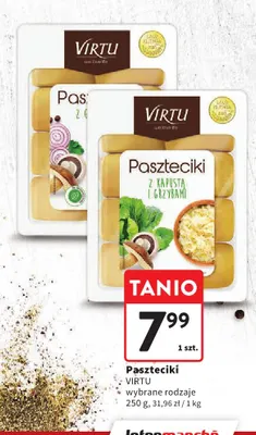 Paszteciki Virtu promocja w Intermarche
