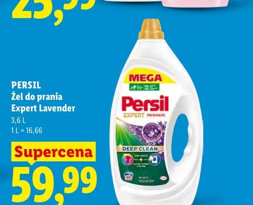 Żel do prania Expert Lavender Persil promocja w Lidl