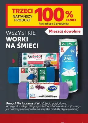 Worki na śmieci promocja w Kaufland