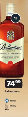 Whisky Ballantine's promocja w Netto