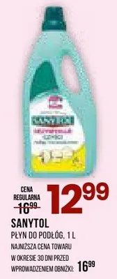 Płyn do podłóg promocja w Drogerie Natura