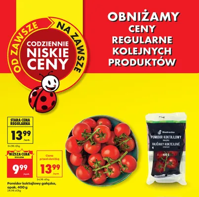 Pomidor koktajlowy gałązka Biedronka promocja w Biedronka