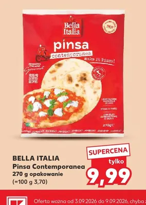 Pinsa Contemporanea Bella Italia promocja w Kaufland