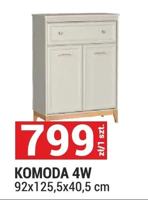 Komoda Windsor 4W promocja w Merkury Market