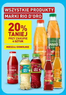 Sok pomarańczowy Hortex promocja w Aldi