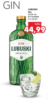 Gin Lubuski promocja w Kaufland
