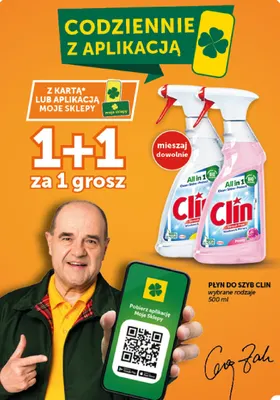 Płyn do szyb Clin promocja w Euro Sklep
