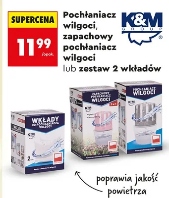 Pochłaniacz wilgoci zapachowy promocja w Biedronka
