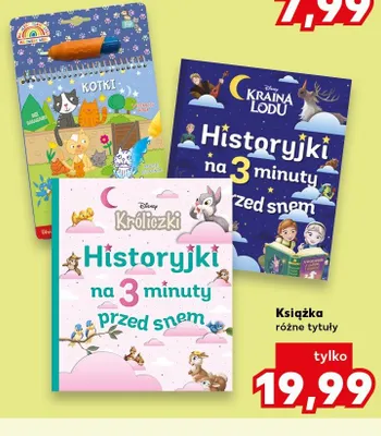 Książka Króliczki Historyjki na 3 minuty przed snem promocja w Kaufland
