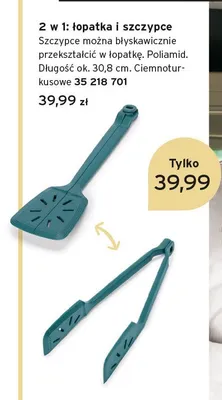 Łopatka i szczypce 2 w 1 Tchibo promocja w Tchibo