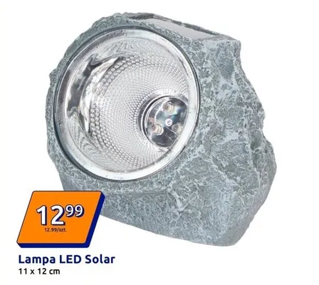 Lampa LED Solar promocja w Action