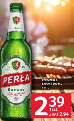 Piwo Perła Export 500 ml promocja w Selgros