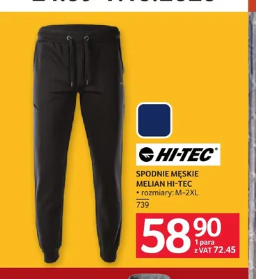 Spodnie męskie Melian Hi-Tec promocja w Selgros