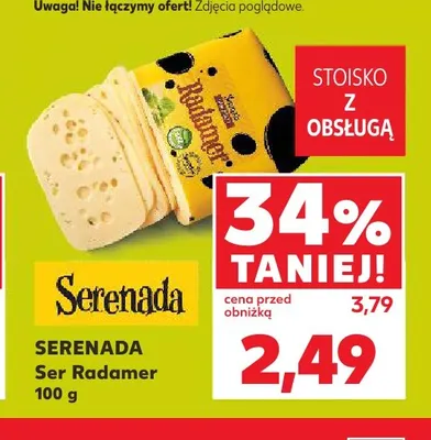 Ser Radamer Serenada promocja w Kaufland