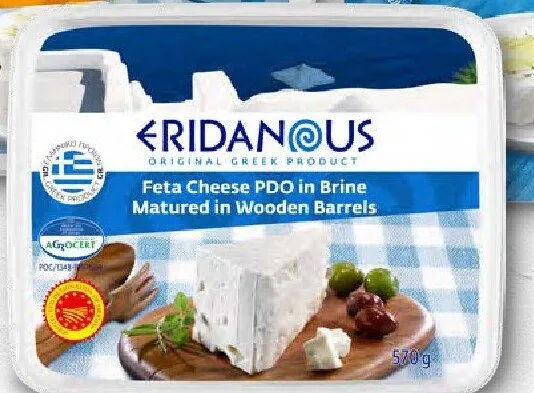 Ser Feta Cheese PDO in Brine Matured in Wooden Barrels promocja w Lidl