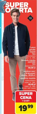 Koszula męska oxford promocja w Carrefour