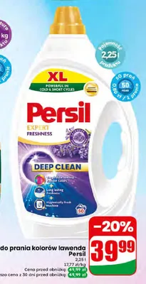 Żel do prania kolorów lawenda Persil Expert Freshness promocja w Dino