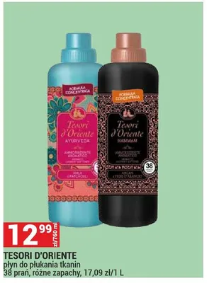 Płyn do płukania tkanin Tesori d'Oriente Ayurveda promocja w Merkury Market
