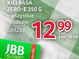 Kiełbasa Zero-E JBB Bałdyga 350g promocja w Selgros