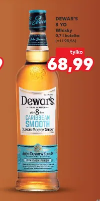 Whisky Dewar's 8 YO promocja w Kaufland