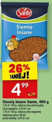 Siemię lniane promocja w Twój Market