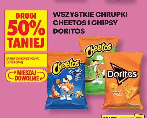 Chrupki kukurydziane Cheetos promocja w Biedronka