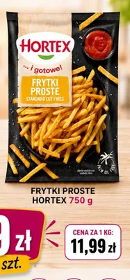 Frytki proste Hortex promocja w emma MARKET