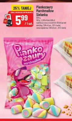 Piankozaury Marshmallow Sielanka promocja w POLOmarket