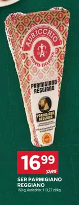 Ser Parmigiano Reggiano Auricchio promocja w Stokrotka