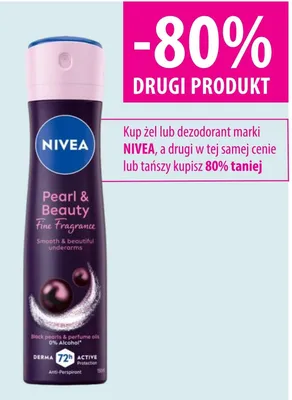 Żel lub dezodorant marki Nivea promocja w Hebe
