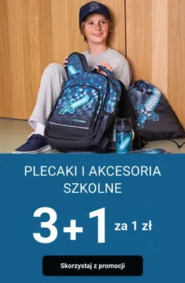 Plecaki i akcesoria szkolne promocja w Smyk
