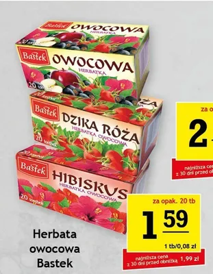 Herbata owocowa Bastek Dzika Róża promocja w Gram Market