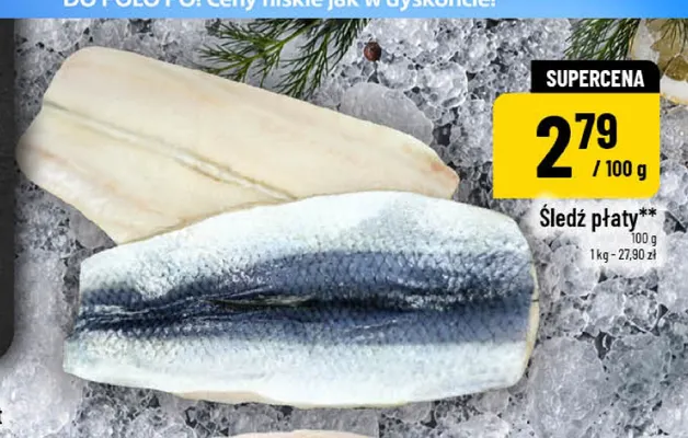 Śledź płaty promocja w POLOmarket