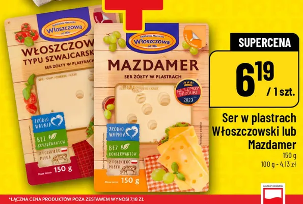 Ser w plastrach Mazdamer Włoszczowa promocja w POLOmarket