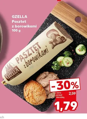 Pasztet z borowikami Gzella promocja w Kaufland
