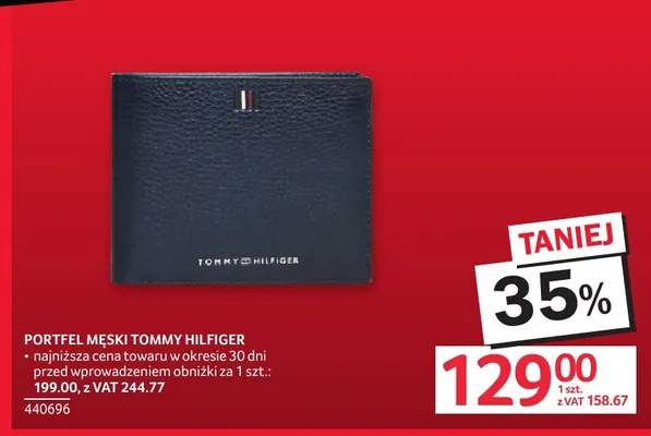 Portfel męski Tommy Hilfiger promocja w Selgros