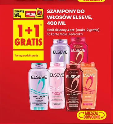 Szampon do włosów L'Oreal Elseve Color Vive promocja w Biedronka