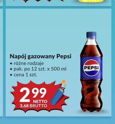 Napój gazowany Pepsi promocja w Makro