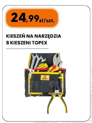 Kieszeń na narzędzia 8 kieszeni Topex promocja w HIPPER.pl