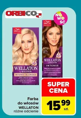 Farba do włosów Wellaton Intense Blondes promocja w Carrefour