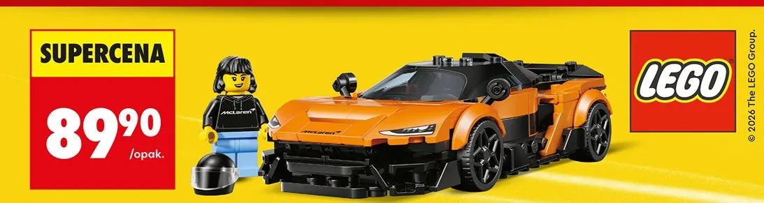 Klocki Lego Speed Champions różne zestawy (77254, 77253, 77257, 77256, 77242, 77244) promocja w Biedronka