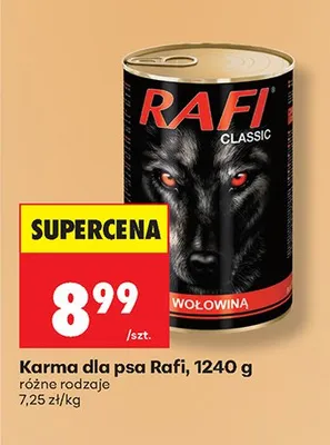 Karma dla psa wołowina promocja w Biedronka