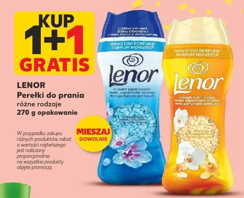 Perełki do prania różne rodzaje 1+1 gratis promocja w Kaufland