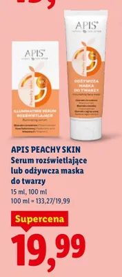 Serum rozświetlające do twarzy Peachy Skin promocja w Lidl